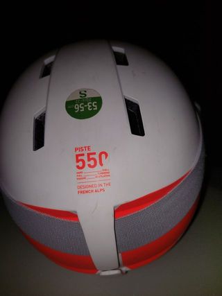 Casco esquí con visera Talla 53-56