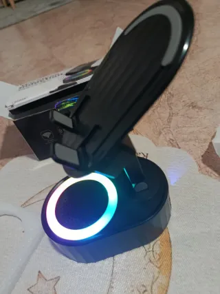 Altavoz Bluetooth con luz LED multicolor