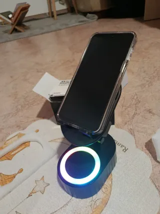 Altavoz Bluetooth con luz LED multicolor