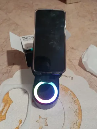 Altavoz Bluetooth con luz LED multicolor