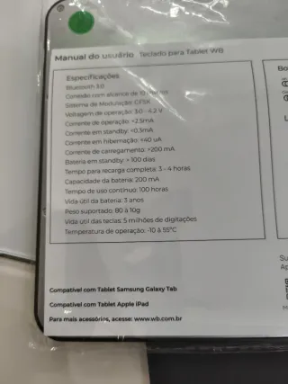 Funda Teclado Samsung Galaxy Tab/iPad