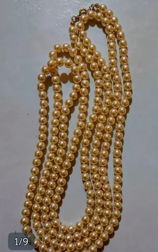 Lote 191 collares y gargantillas de perlas Vintage