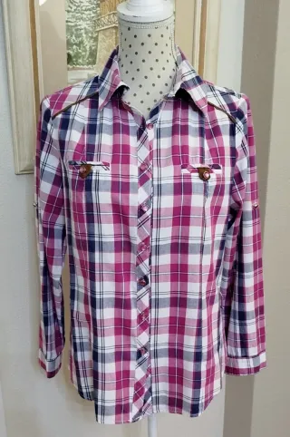 Camisa cuadros mujer talla 42