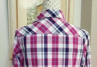 Camisa cuadros mujer talla 42