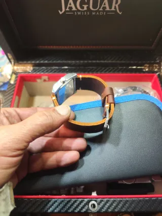 Reloj Guess Hombre Cuadrado Marrón/Dorado