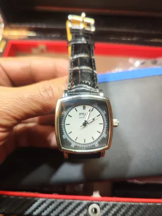 Reloj Pertegaz Hombre Negro/Plata