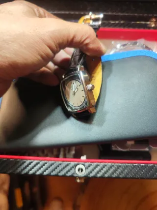 Reloj Pertegaz Hombre Negro/Plata