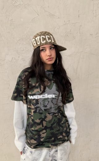 Camiseta manga larga camuflaje layer (wacks)