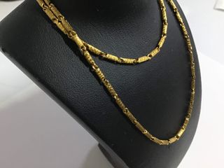 cadena oro 18k 21cm
