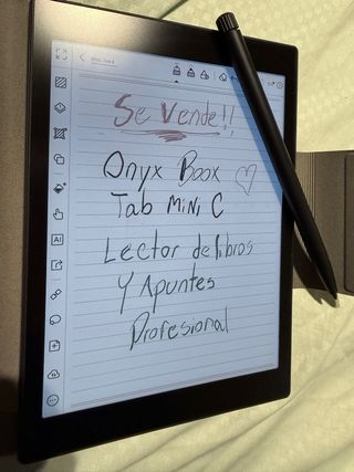 Ebook 7.8” Color E-Ink Onyx Boox Tab C GANGA