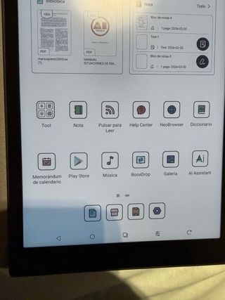 Ebook 7.8” Color E-Ink Onyx Boox Tab C GANGA