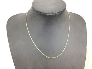 cadena oro 18k 20cm