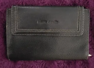 Monedero Pierre Cardin Piel Negro