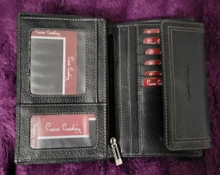 Monedero Pierre Cardin Piel Negro