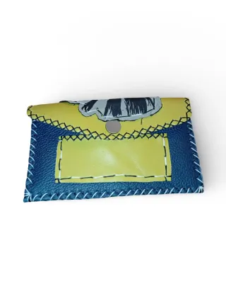 Tabaquera de cuero artesanal