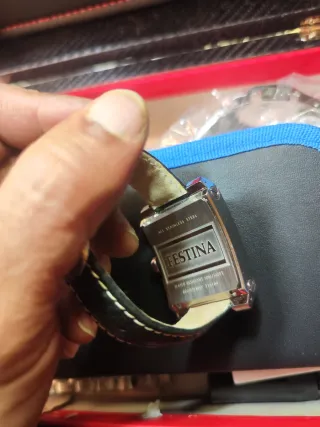 Reloj Lotus Hombre Cronógrafo Negro/Rojo