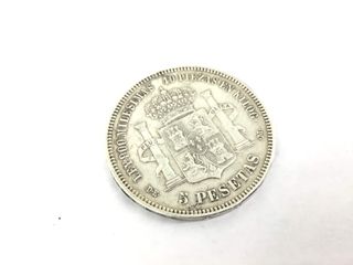 moneda plata 925mm