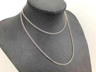 cadena plata 925mm 20cm