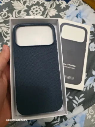 Funda Tech Woven iPhone 17 Pro Max Réplica 1:1