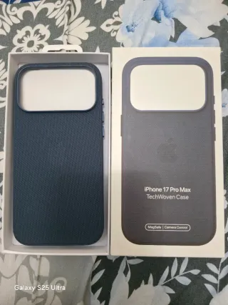 Funda Tech Woven iPhone 17 Pro Max Réplica 1:1