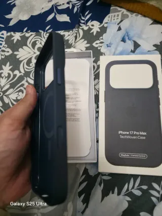 Funda Tech Woven iPhone 17 Pro Max Réplica 1:1