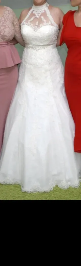 Vestido de Novia Blanco Encaje