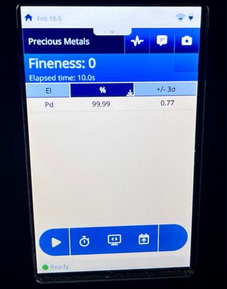 Moneda Paladio 1oz 1988