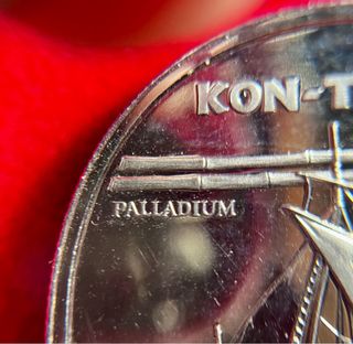 Moneda Paladio 1oz 1988