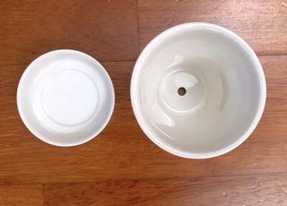 VILLEROY & BOCH - Vaso con Piattino serie SIENA