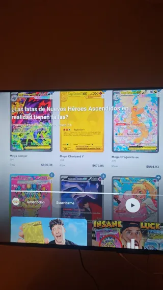 Carta Pokémon Mega Charizard Y EX Dorada