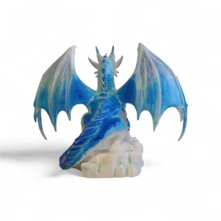 Dragão Impressão 3D Pintado à Mão