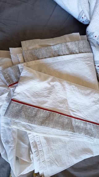 Cuna de bebé blanca Completa