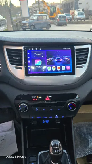 Rádio 4/64GB Hyundai Tucson Android 14 com GPS