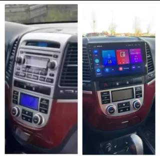 Rádio 4/64GB Hyundai Santa Fé 2 Android 14 (Novo)