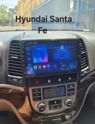 Rádio 4/64GB Hyundai Santa Fé 2 Android 14 (Novo)
