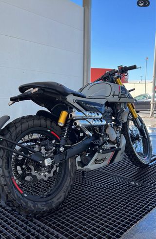 FB Mondial HPS 125 Gris/Roja