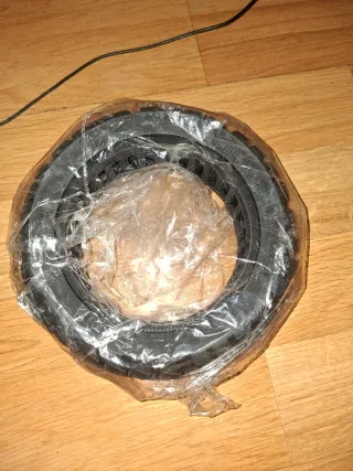 Rueda de goma negra 10 pulgadas