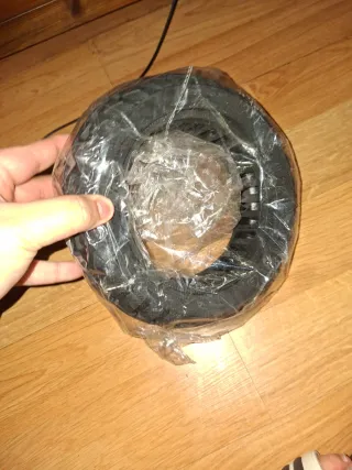 Rueda de goma negra 10 pulgadas