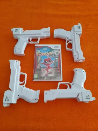 OFERTA:Juego wii-U Cocoto Festival + 4 pistolas