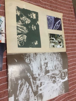 Álbum Cromos Espacio La Conquista Luna Años 70