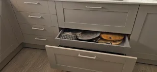 Impecable Cocina modular gris. Por Reforma integra