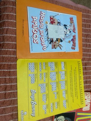 Álbum cromos Bugs Bunny Aston 1990