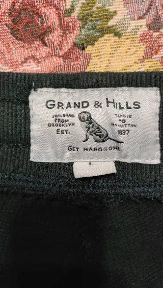 Pantaloni tuta Grand & Hills neri