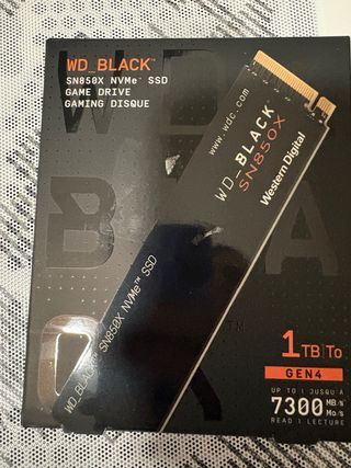 SSD WD_BLACK SN850X Nuevo