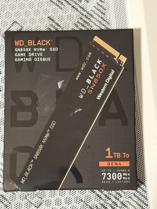 SSD WD_BLACK SN850X Nuevo