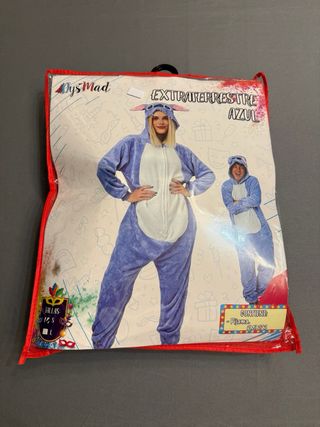 Disfraz Pijama Extraterrestre Azul Talla S