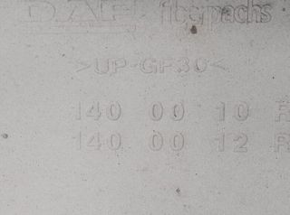 Deflector der daf 108047 1400010 serie 430/440/480