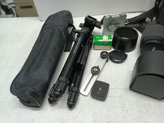 Lote Cámara Nikon F65, BUEN LOTE COMPLETO