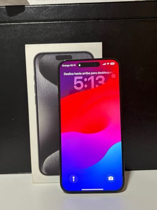 iPhone 15 Pro Max Negro