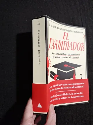Janice Hallett. El examinador